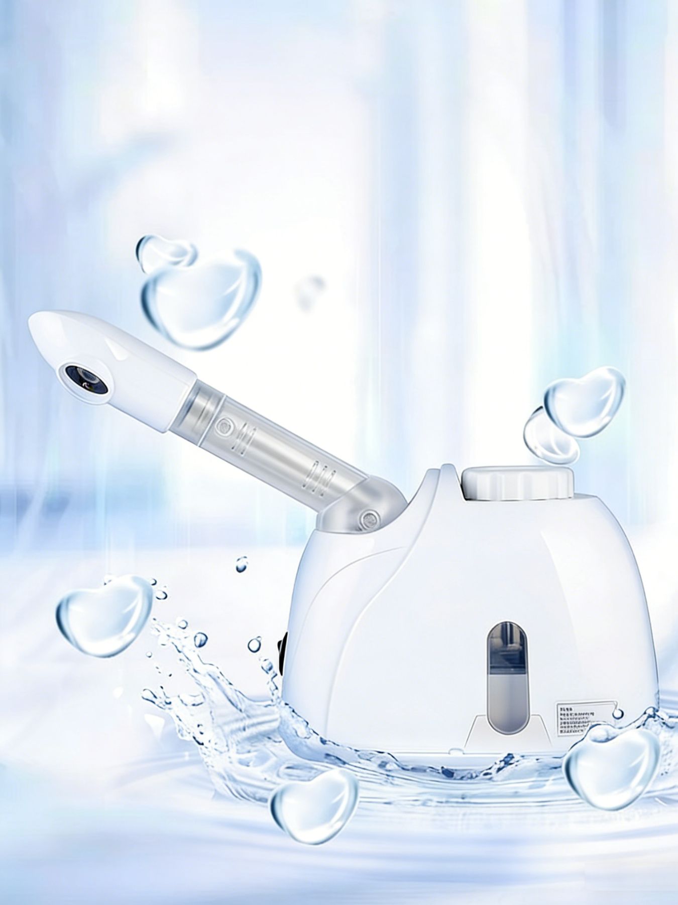 Deep cleansing facial steamer from Trendsi, a professional skincare device with a sleek design for beauty and health skincare routines.
