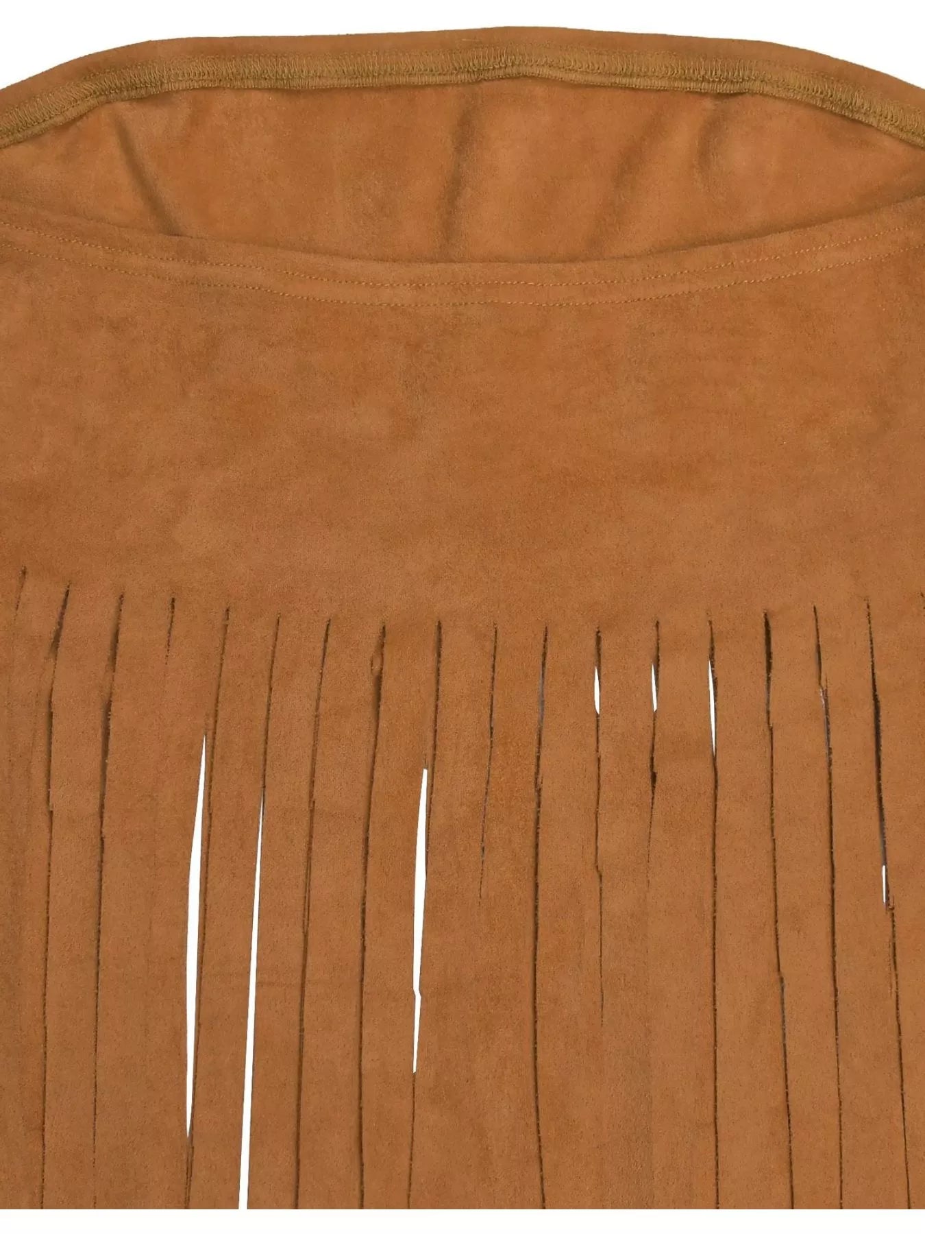 Trendsi fringe trim tube top with lightweight fabric and stylish fringe detail, perfect for casual or summer outfits.