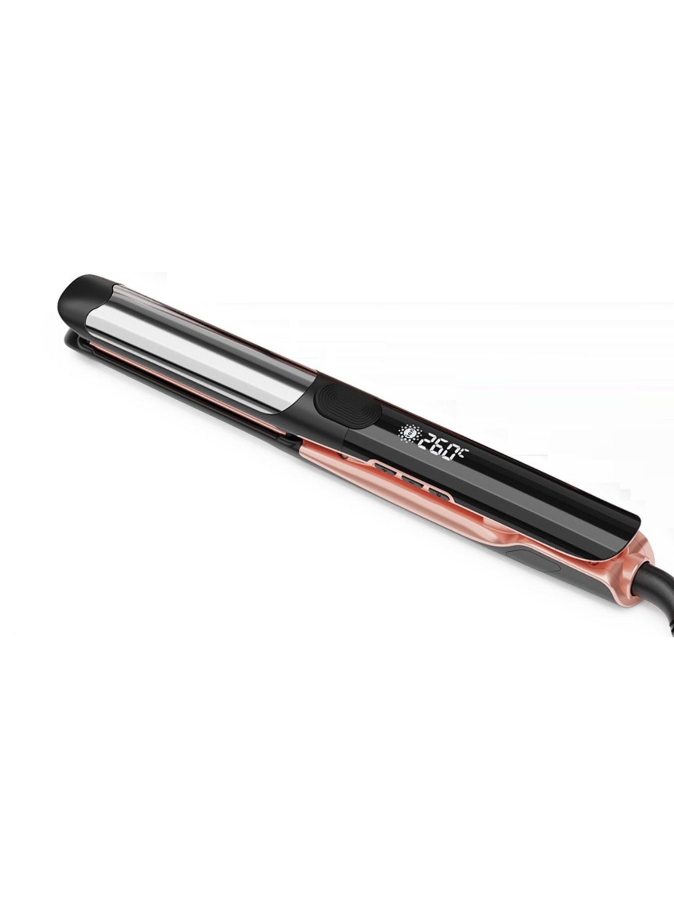 Professional Trendsi anti-scald ceramic hair straightener for safe, constant temperature styling with sleek design.