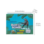 Dinosaur Egg Bath Salt Balls Toy Essential Oil Bath Bombs Explosive Salt Effervescent Bombs Bath Salt Ball Set Plush Fashion Hub