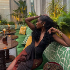 Bold Colorblock Backless Maxi Bodycon Dress