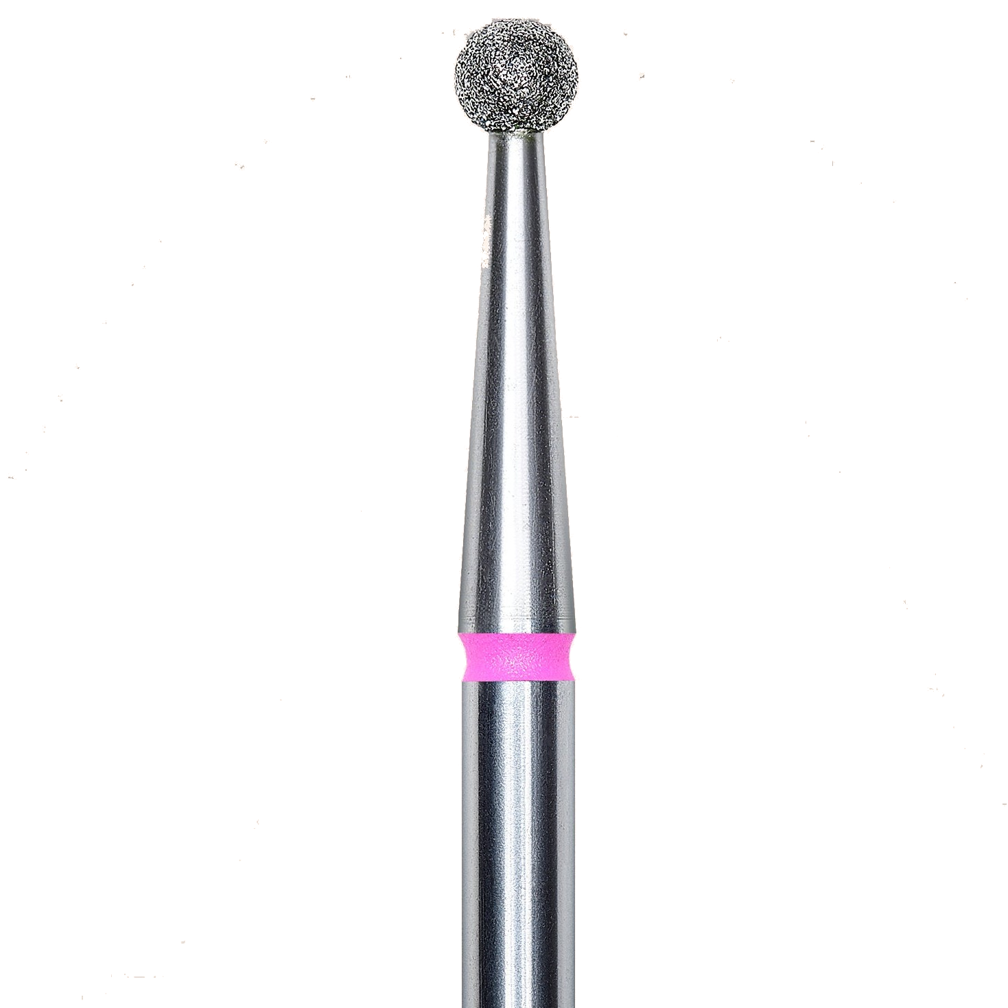 DIAMOND NAIL DRILL BIT, "BALL", RED, HEAD DIAMETER 3.5MM (FA01R035) - STALEKS™ kvadrat store