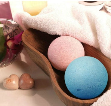 6 pcs Organic Bath Bombs Bubble Bath Mint Lavender Rose Flavor Plush Fashion Hub