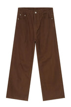 Men's loose fit jeans by Trendsi, shown in a classic denim style with relaxed fit and five-pocket design.
