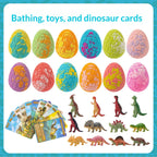 Dinosaur Egg Bath Salt Balls Toy Essential Oil Bath Bombs Explosive Salt Effervescent Bombs Bath Salt Ball Set Plush Fashion Hub