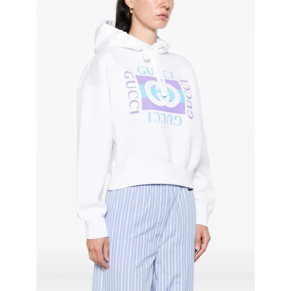 Gucci White Tops - Hoodies Women - Plush Fashion Hub