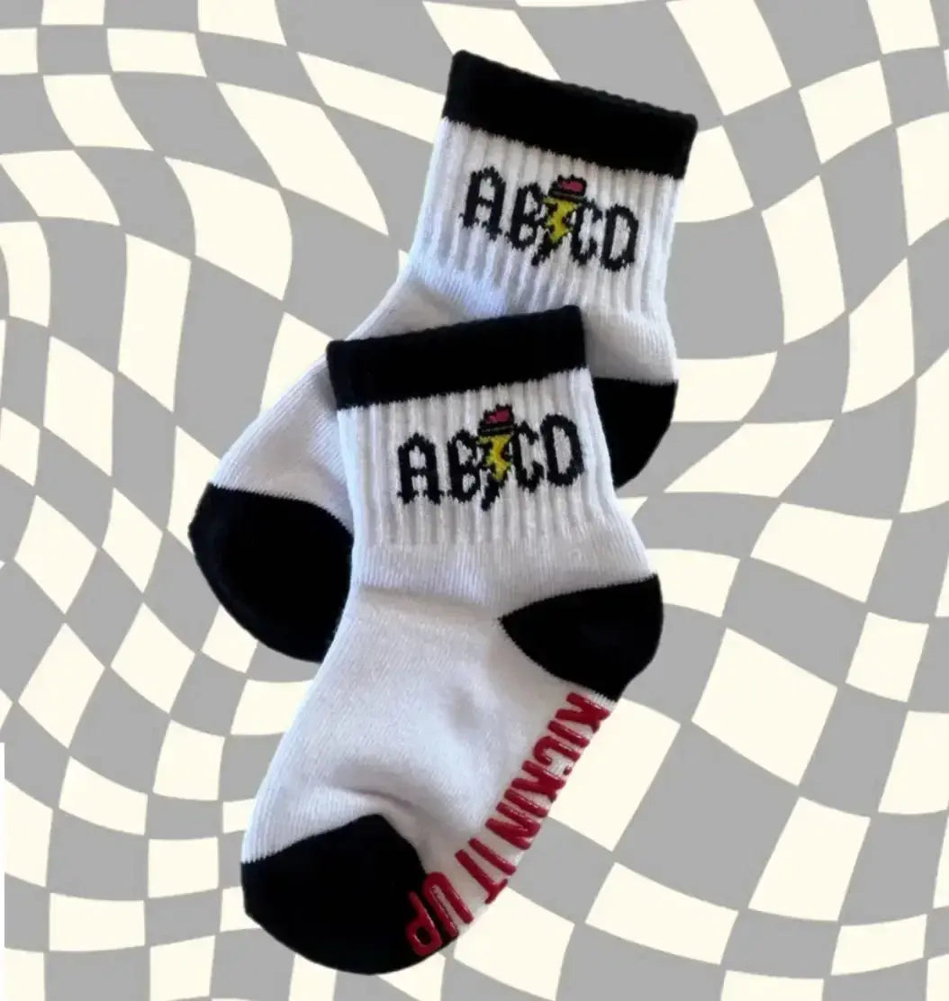 ABCD Sock - Plush Fashion Hub