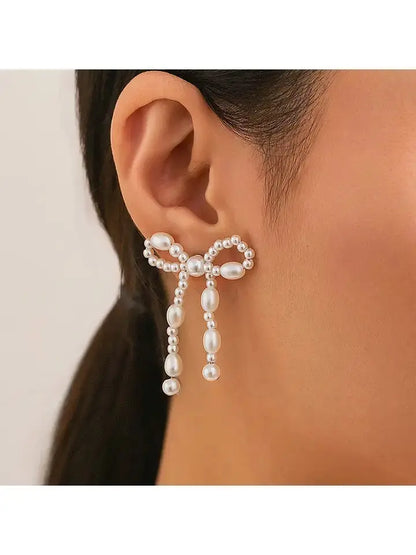 Bow earrings Pretty Little Patriot