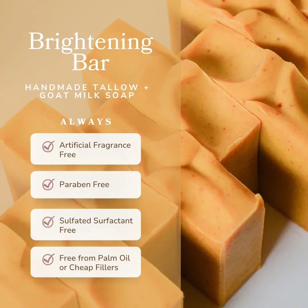 Brightening Vitamin C and Bakuchiol Soap Bar - Plush Fashion Hub