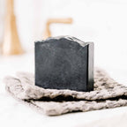 Clarifying Charcoal Bar Handmade Tallow and Goat Milk Soap Bar Pretty farm girl