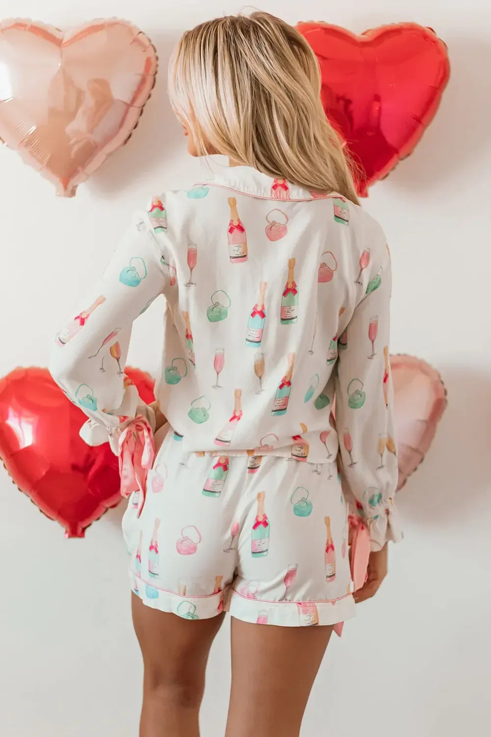 Clara Two Piece Pajama Set - Plush Fashion Hub