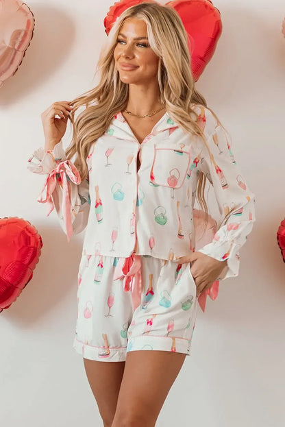 Clara Two Piece Pajama Set - Plush Fashion Hub