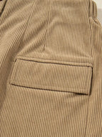 Corduroy Buttoned Front Mini Skirt - Plush Fashion Hub