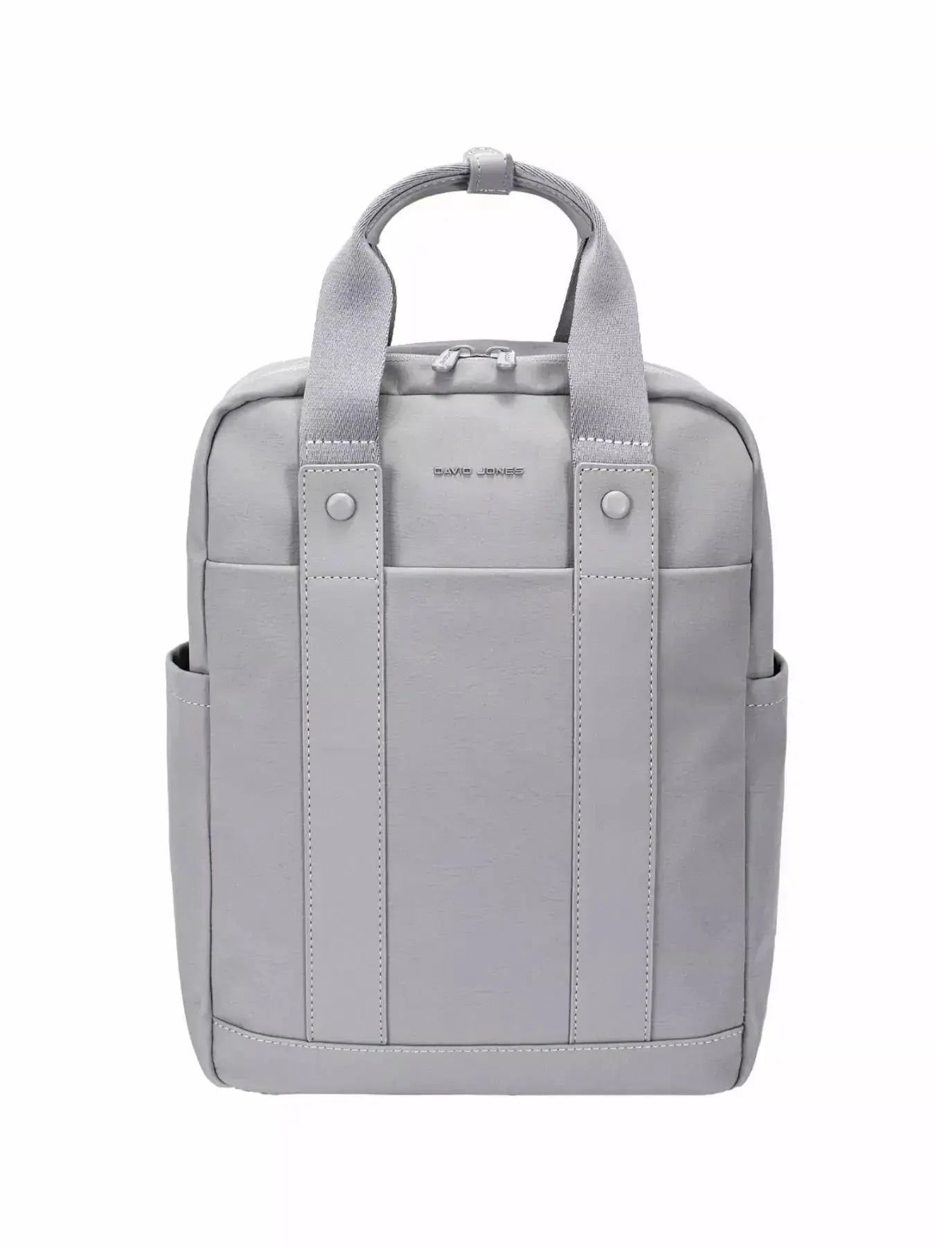 David Jones Canvas Backpack Bag with Dual Handle - Plush Fashion Hub