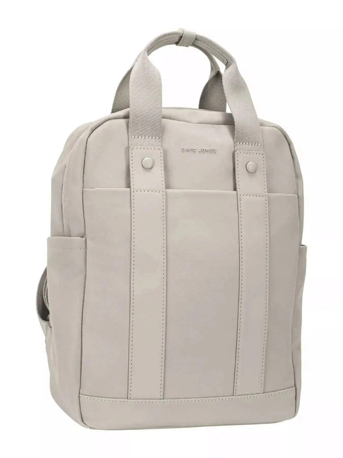David Jones Canvas Backpack Bag with Dual Handle - Plush Fashion Hub