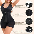 Fajas Colombianas Moldeadoras Overbust Shapewear For Women Tummy - Plush Fashion Hub