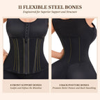 Fajas Colombianas Moldeadoras Overbust Shapewear For Women Tummy - Plush Fashion Hub