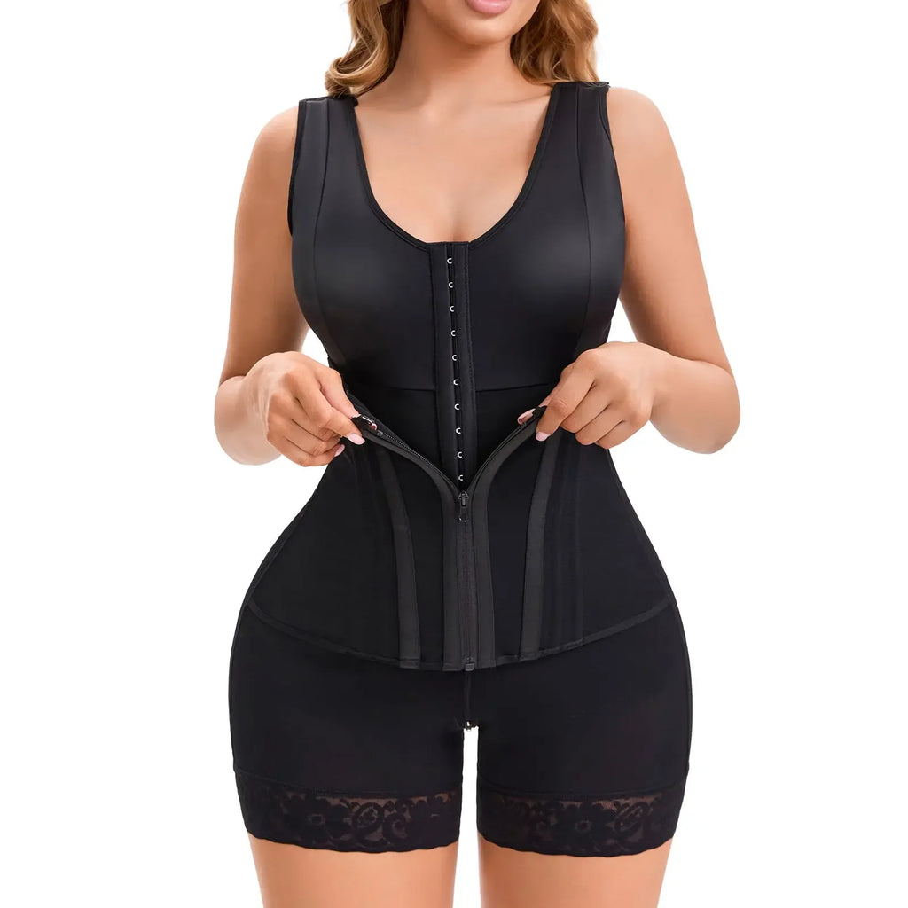 Fajas Colombianas Moldeadoras Overbust Shapewear For Women Tummy - Plush Fashion Hub