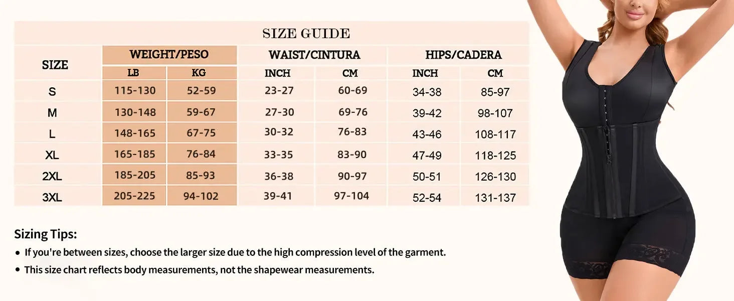 Fajas Colombianas Moldeadoras Overbust Shapewear For Women Tummy - Plush Fashion Hub