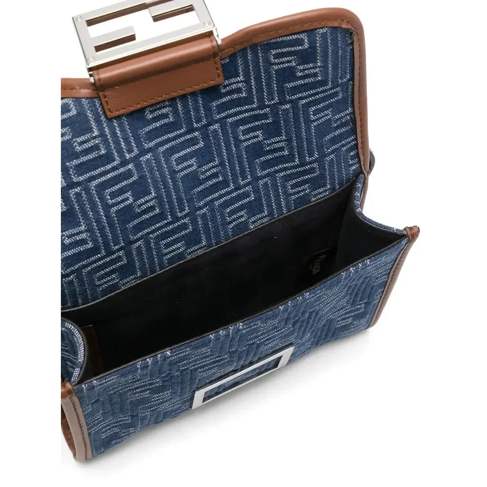 Fendi Blue Messenger Bags Men - Plush Fashion Hub