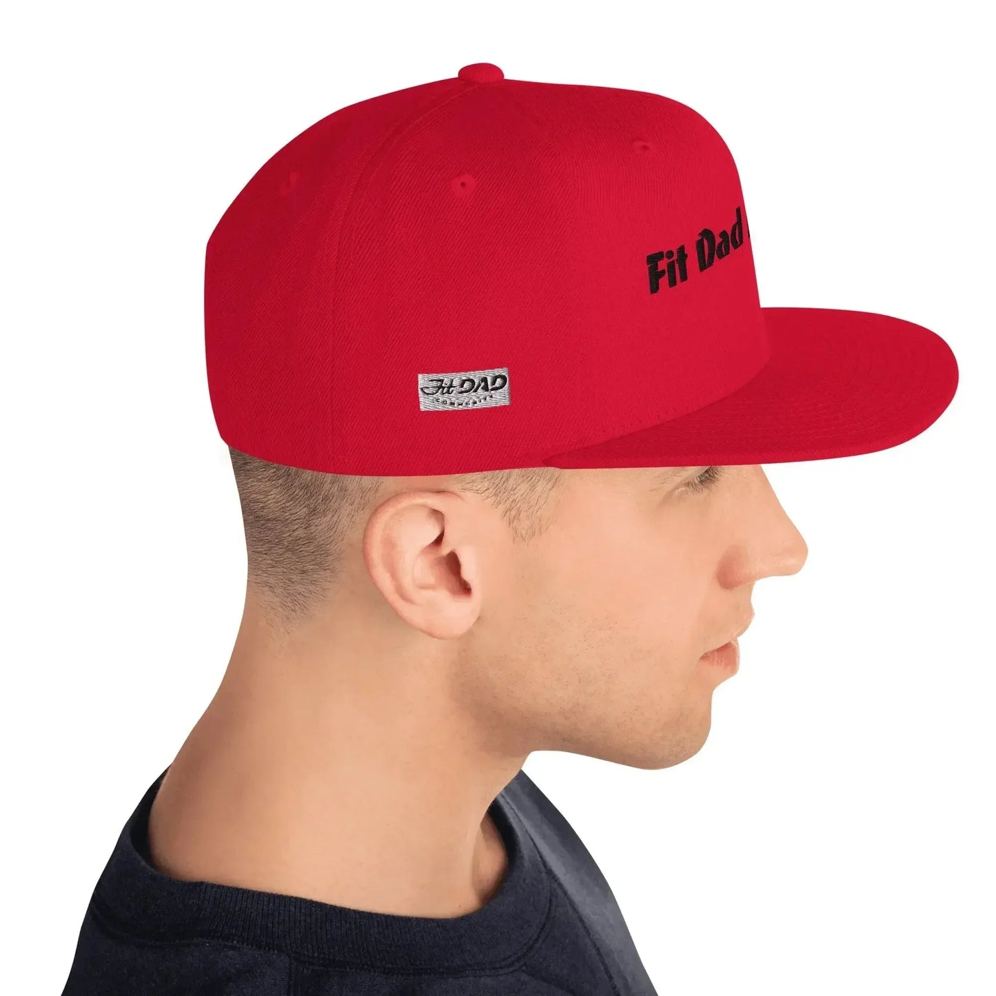 Fit Dad Apparel Snapback Hat - Plush Fashion Hub