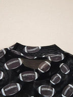 Game Day Mesh Sheer Long Sleeve Top - Plush Fashion Hub