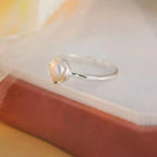 Freshwater Pearl 925 Sterling Silver Open Ring - Plush Fashion Hub