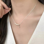 Freshwater Pearl 925 Sterling Silver Necklace - Plush Fashion Hub