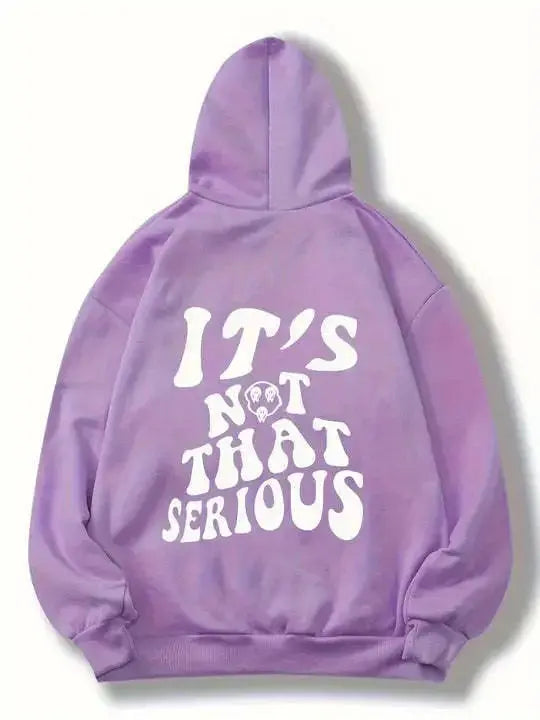 High Street Loose Sports Pullover Hoodies - Plush Fashion Hub