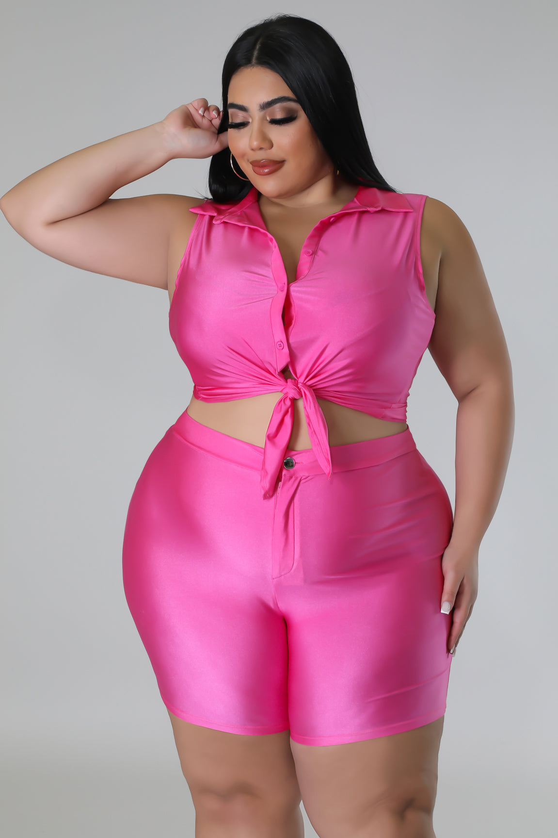 Jade Honey Short Set Fasheabe