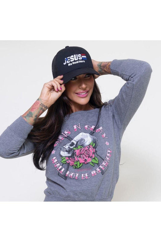 Jesus My Real Hero Hat -clearance Pretty Little Patriot