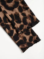 Leopard Print Button-Down Sgirt - Plush Fashion Hub