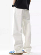 Men's Full Size Distressed Wide Leg Jeans Plus Size - Plush Fashion Hub