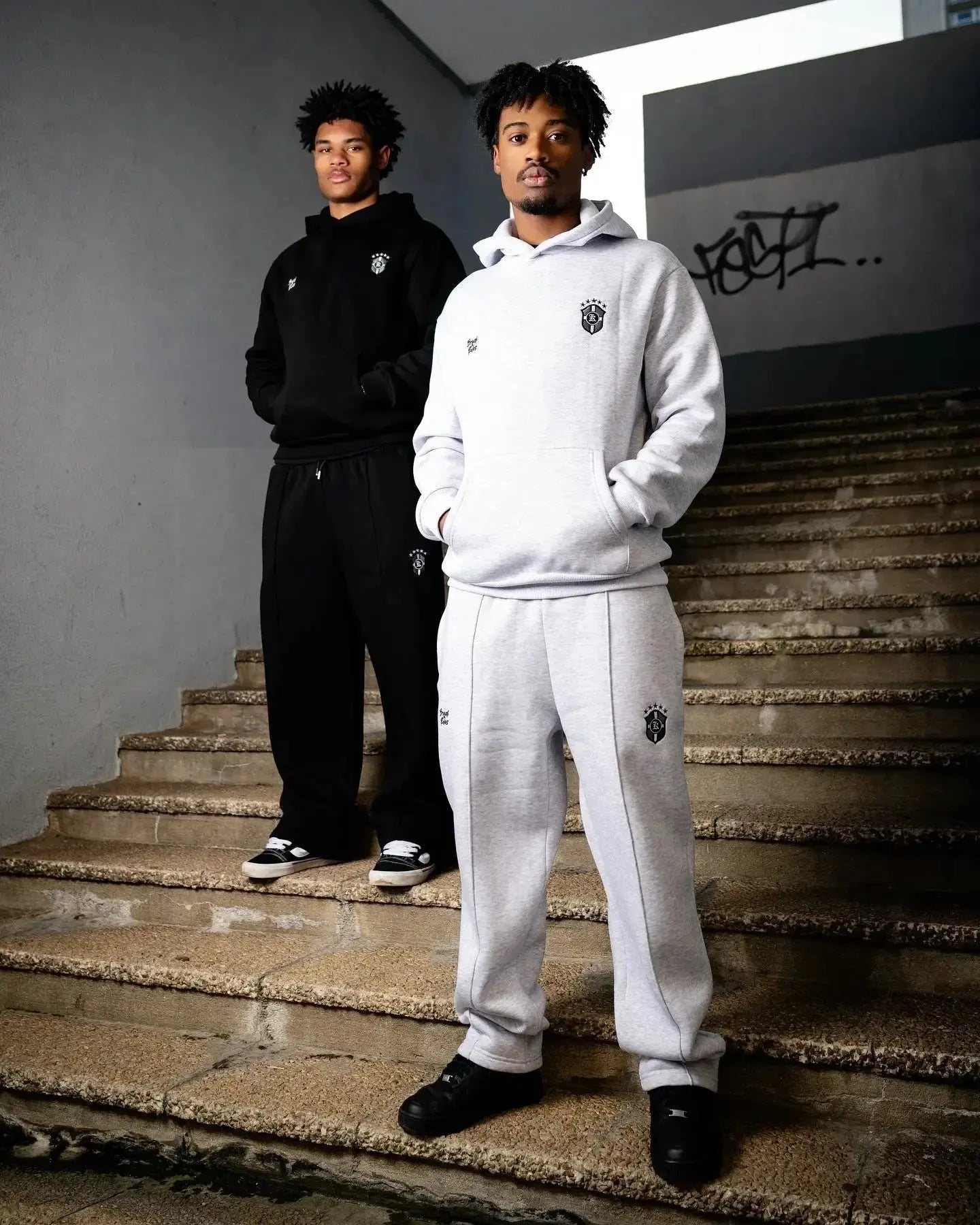 Men's Jacket Casual Long Hooded Sleeve Sweatshirt And Sweatpants - Plush Fashion Hub