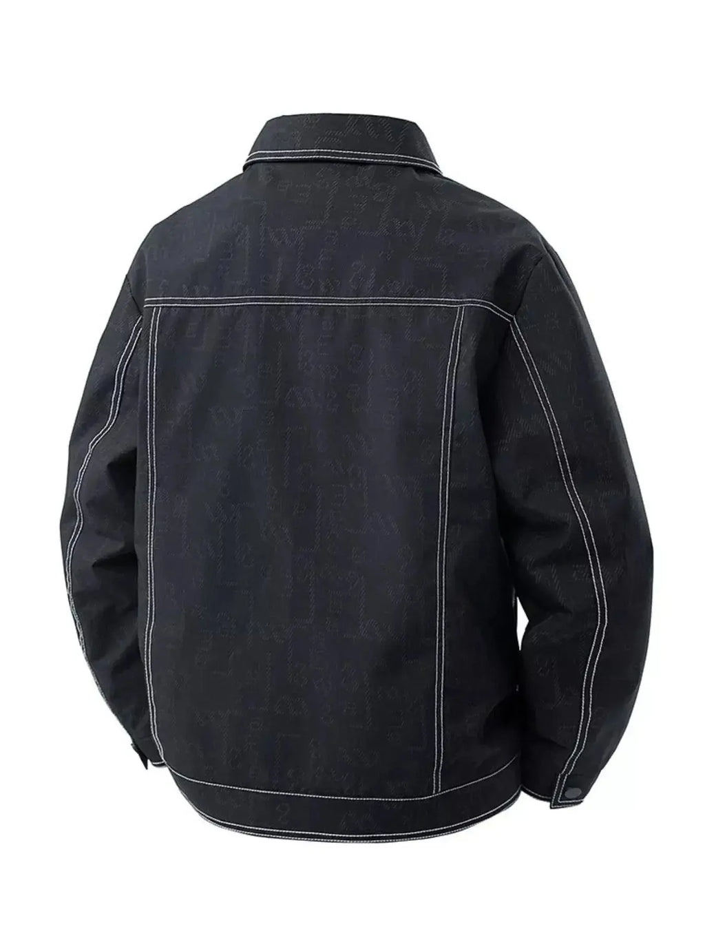 Men's Plus Size Snap Down Casual Denim Jacket - Plush Fashion Hub
