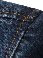 Men's Plus Size Lapel Collar Button Up Denim Blazer - Plush Fashion Hub
