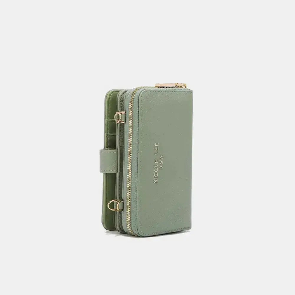 Nicole Lee USA 2 Piece Phone Case Crossbody Wallet - Plush Fashion Hub