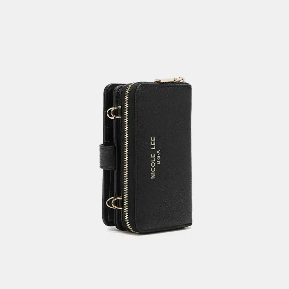 Nicole Lee USA 2 Piece Phone Case Crossbody Wallet - Plush Fashion Hub