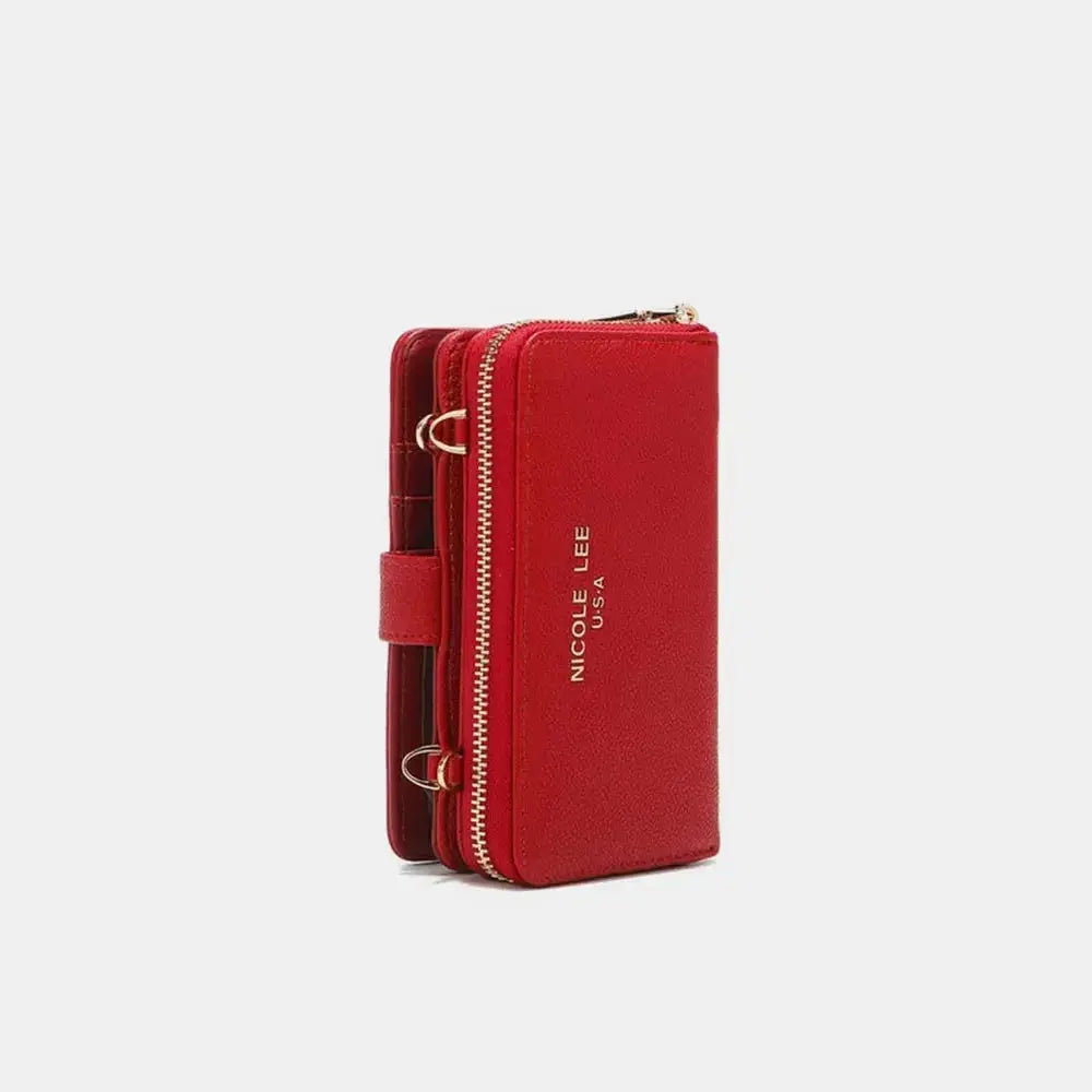 Nicole Lee USA 2 Piece Phone Case Crossbody Wallet - Plush Fashion Hub