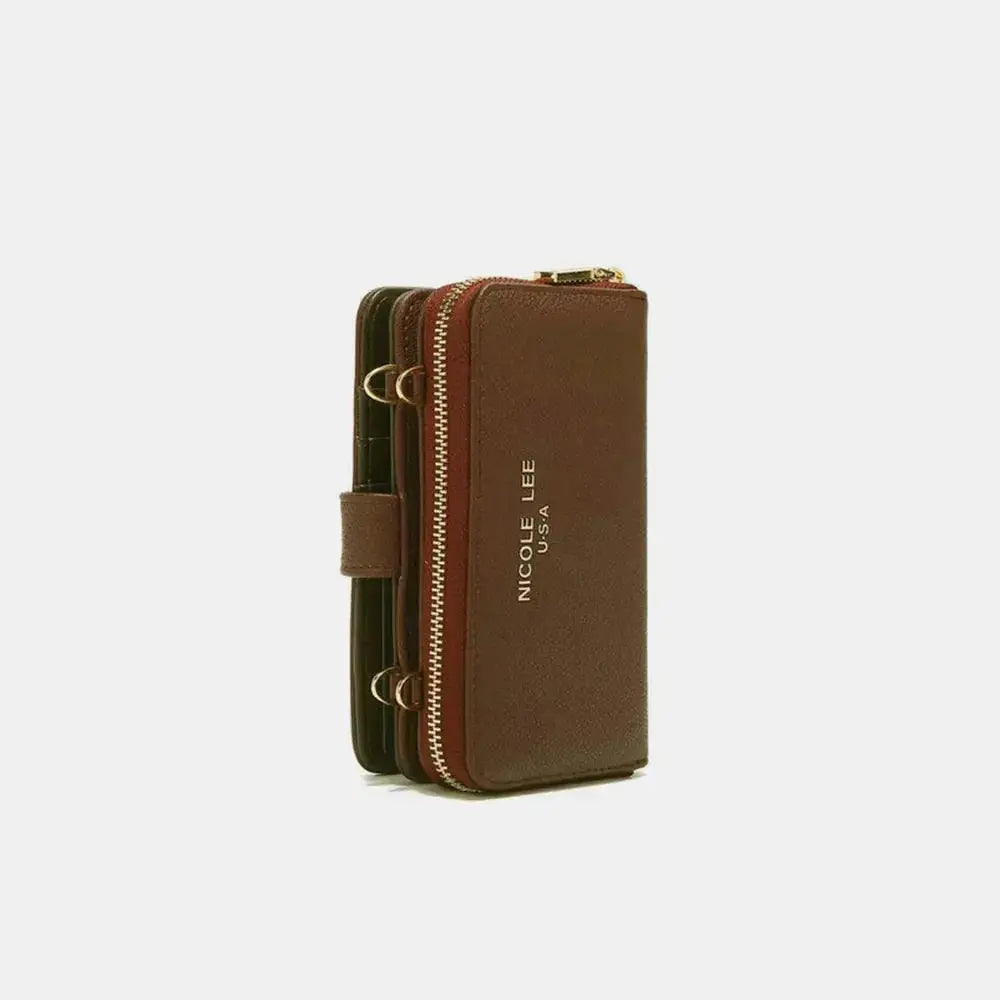 Nicole Lee USA 2 Piece Phone Case Crossbody Wallet - Plush Fashion Hub