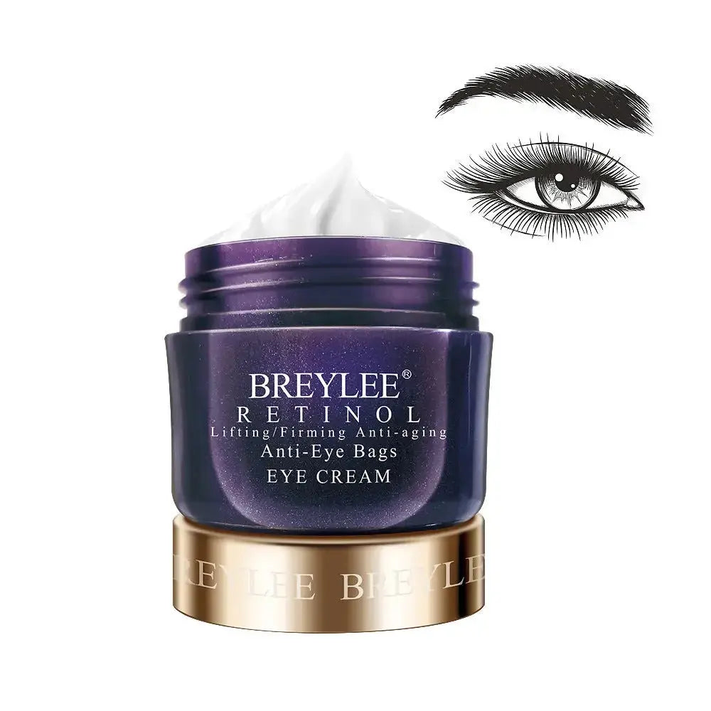 Plush Fashion Hub nourishing eye cream with hyaluronic acid, vitamin C, and retinol for hydrating and revitalizing the eye area.