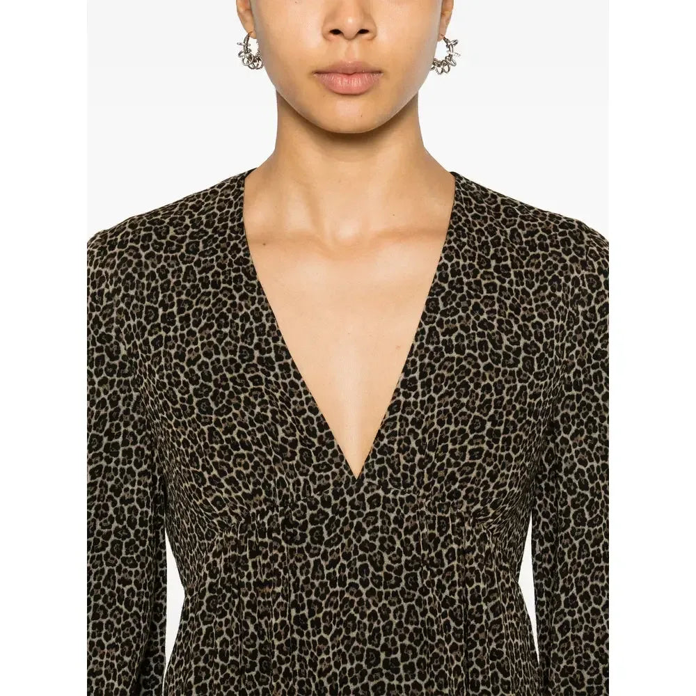 Saint Laurent Brown Dresses - Day Dresses Women - Plush Fashion Hub