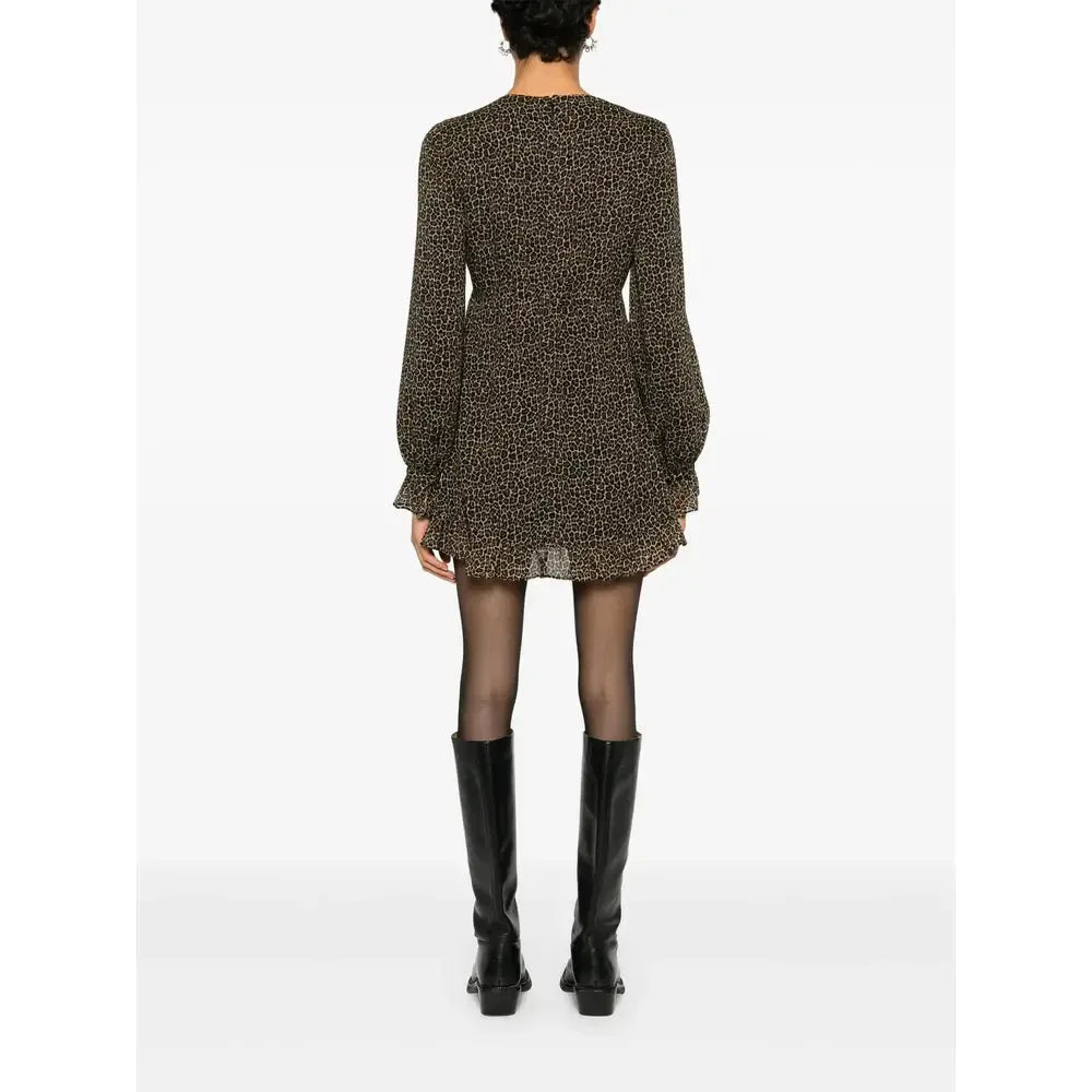 Saint Laurent Brown Dresses - Day Dresses Women - Plush Fashion Hub
