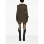 Saint Laurent Brown Dresses - Day Dresses Women - Plush Fashion Hub