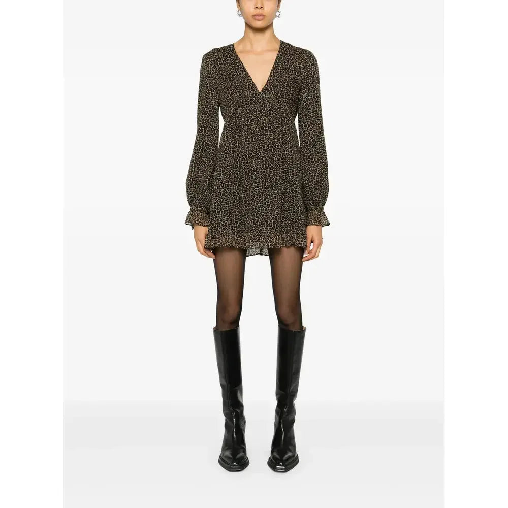 Saint Laurent Brown Dresses - Day Dresses Women - Plush Fashion Hub
