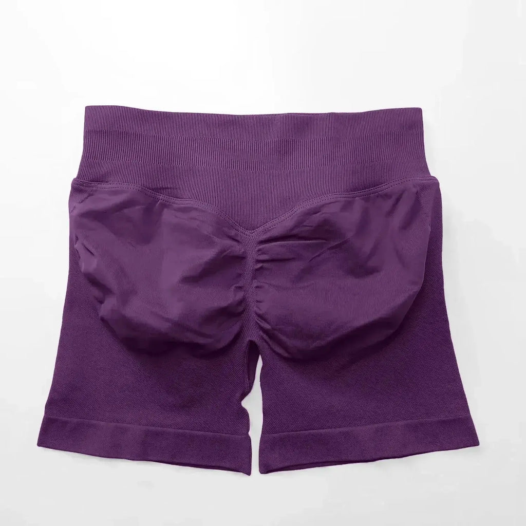 Seamless 4.5" Gym Shorts Woman Scrunch Butt Fitness - Plush Fashion Hub