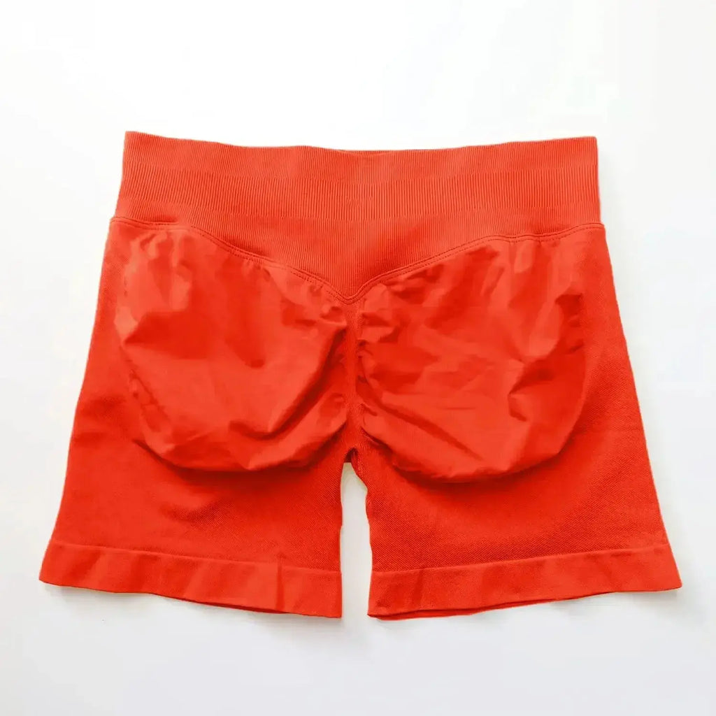 Seamless 4.5" Gym Shorts Woman Scrunch Butt Fitness - Plush Fashion Hub
