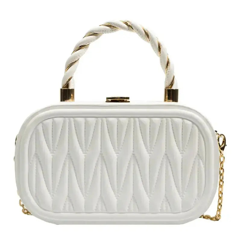 Small Square Chain Shoulder Bag For Women - Plush Fashion Hub