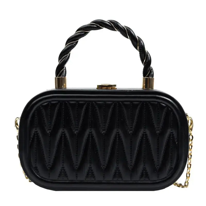 Small Square Chain Shoulder Bag For Women - Plush Fashion Hub