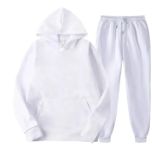 Sparkling Style 220g Fabric Oversized Sweatshirt Suit - Plush Fashion Hub